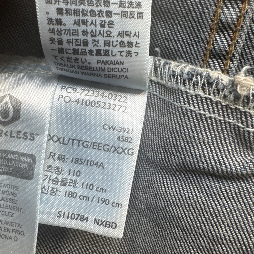 Levi's Men's‎ Trucker Jacket XXL Denim Blue Classic Jean Coat Levi Strauss - Picture 9 of 14
